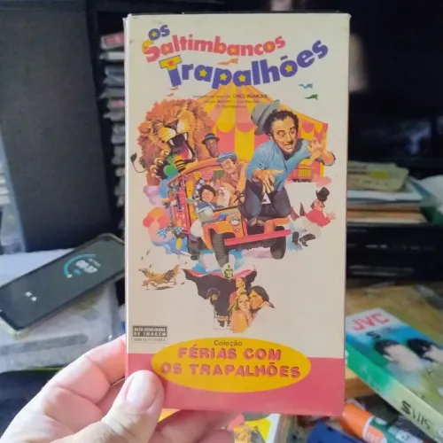 Fita VHS os saltimbancos trapalhões