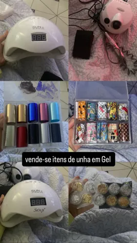 Vende-se kit usado de unha em gel 450 ?