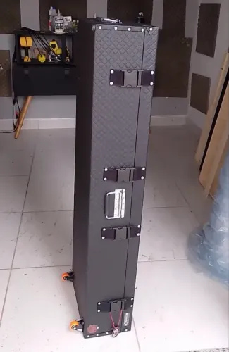 Case para Teclado/Piano 88 teclas / Fundo Falso e Kit de Rodas 