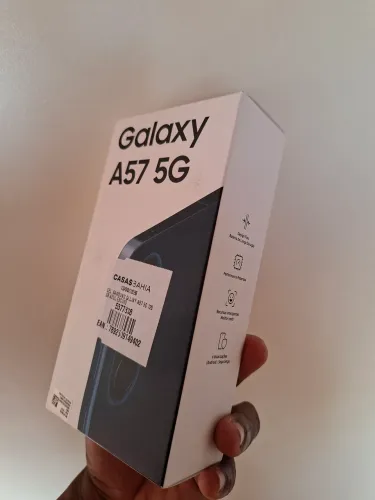 Samsung A57 5g lançamento na caixa