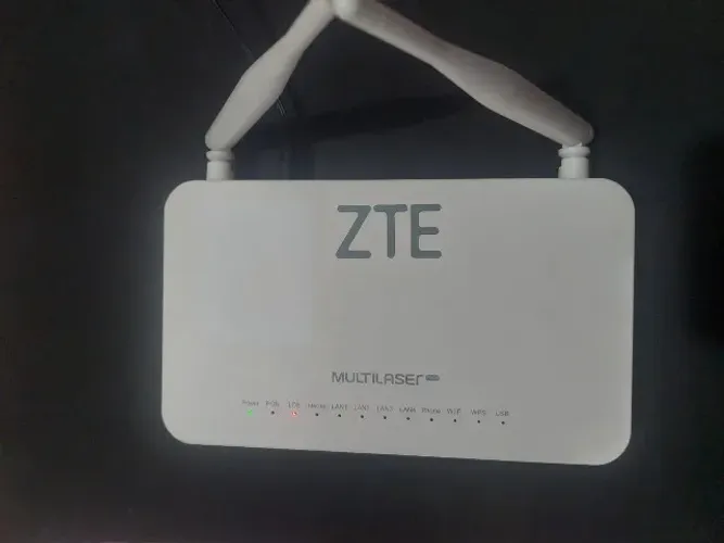 Modem Roteador ONT ZTE 670l V9 Dual Band Wifi - Semi Novo