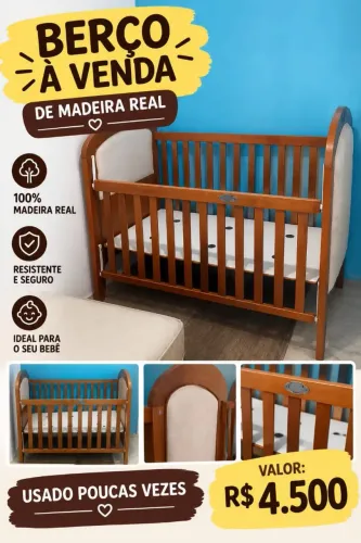 Vendo berço 