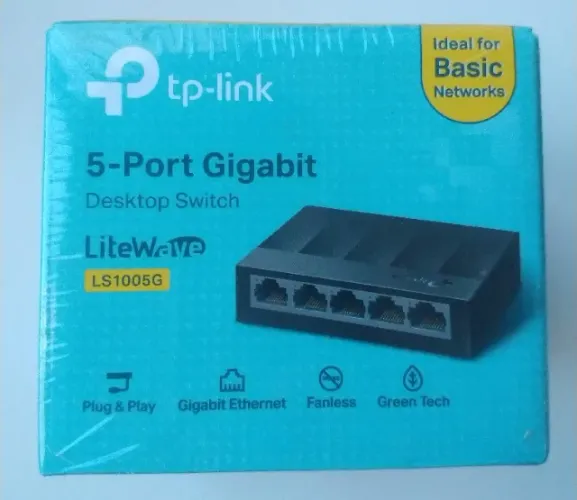 Gigabit switch 5-Portas TP-LINK LS1005G