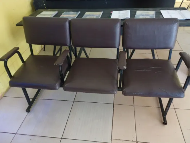 Cadeira trio pra recepção 