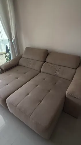 Vendo sofá retrátil E reclinável 4 lugares 2.20 metros 