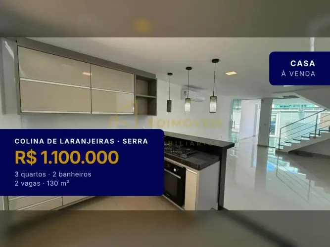 Casa charmosa em Colina de Laranjeiras, pronta para morar!