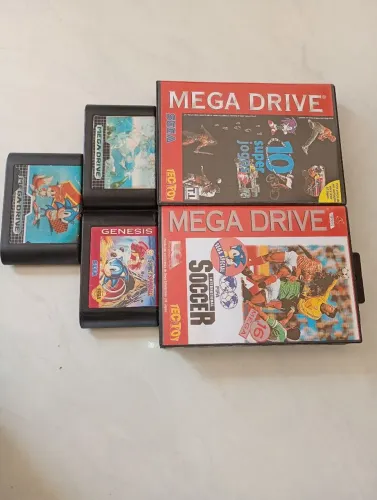 Mega Drive - Lote de jogos