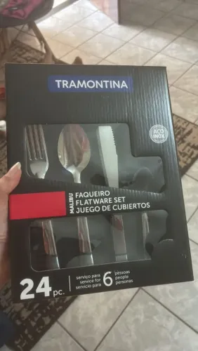Faqueiro Tramontina 24 peças