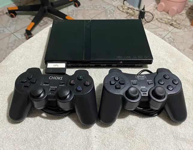 Ps2 Completo com 23 Jogos/Entrego e Testo