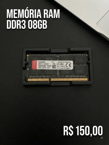 Memória DDR3 08GB