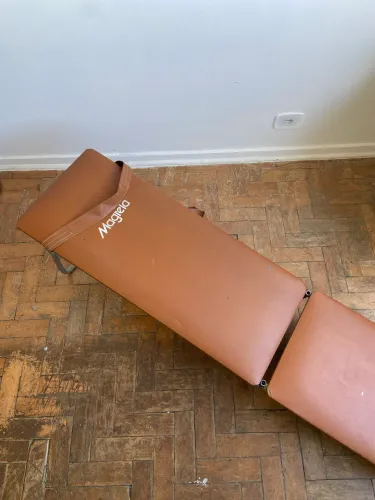 mesa de abdominal vintage magrela