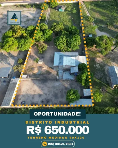 Terreno no Distrito Industrial