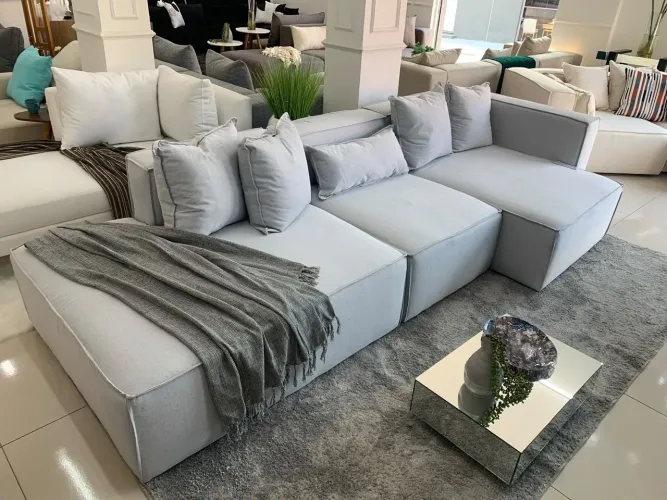 Sofá 3metros com chaise