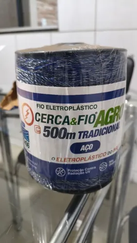 Fio eletro plastico cerca elétrica