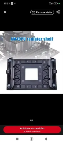 suporte cooler am4 amd novo