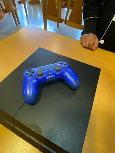 Controle DualShock 4 sem fio PS4 ? Azul Claro