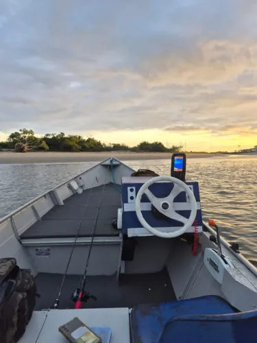 Barco aluminio Oceania conjunto completo