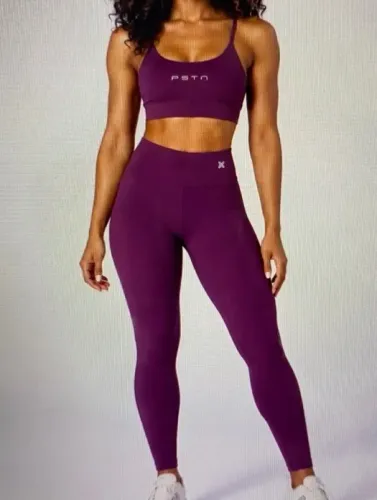 Conjunto Fitness novo - Legging P e Top M