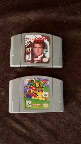 Vendo jogos de Nintendo 64