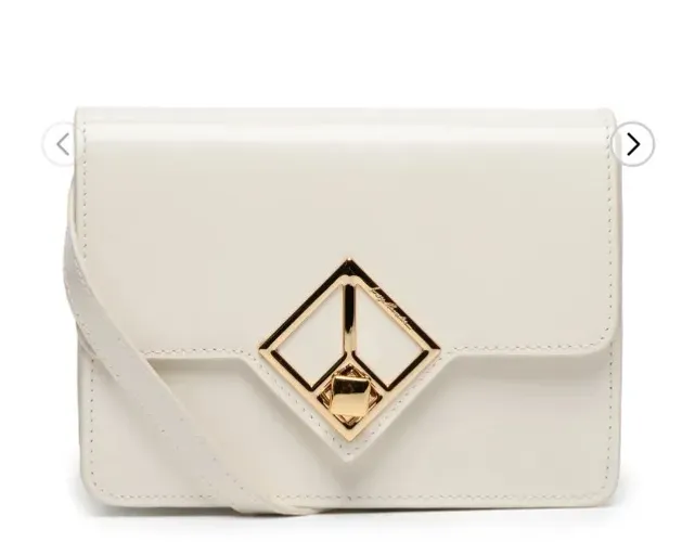 Bolsa em couro exclusiva Luiza Barcelos transversal luxo