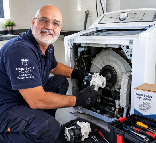 Conserto de máquina de lavar