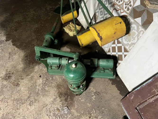 Roda d?água bomba d?água