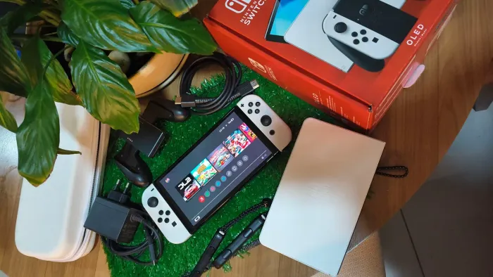 Nintendo switch oled completo