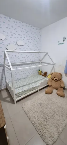 Cama casinha montessoriana tamanho solteiro ( 1,88 x 0,88 )