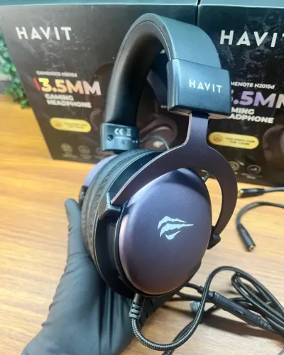 Headset Gamer Havit H2015d - Driver 50mm, Mic Removível - Novo, Entrega Grátis