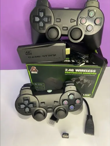 Vídeo Game Stick 4k 10mil jogos (Completo)