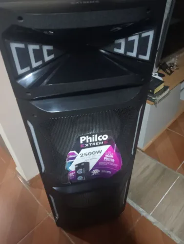 Caixa de som torre da Philips 2,500 wts