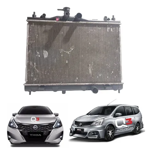 Radiador Agua Motor Nissan Tiida Livina 1.8 2008 09 10 11 12