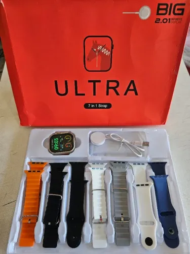 SMARTWATCH ULTRA + 7 PULSEIRAS
