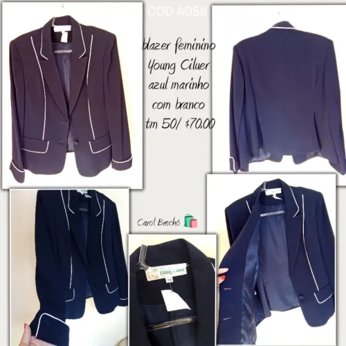 Blazer feminino Young Ciluer 