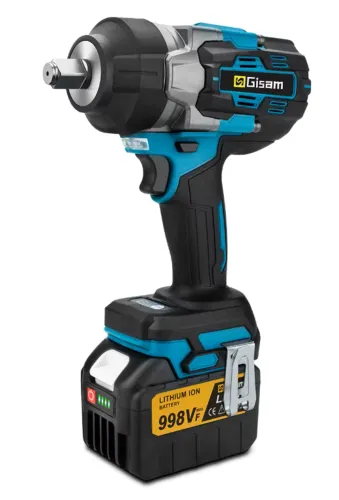 Chave De Impacto Gisam 2800 N.m Torque Kit Completo