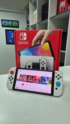 Nintendo Switch Oled Desb SD card 128gb - 3 meses de Garantia