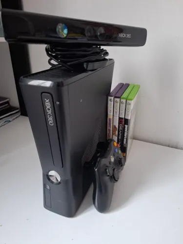 Xbox 360 + kinect + jogos