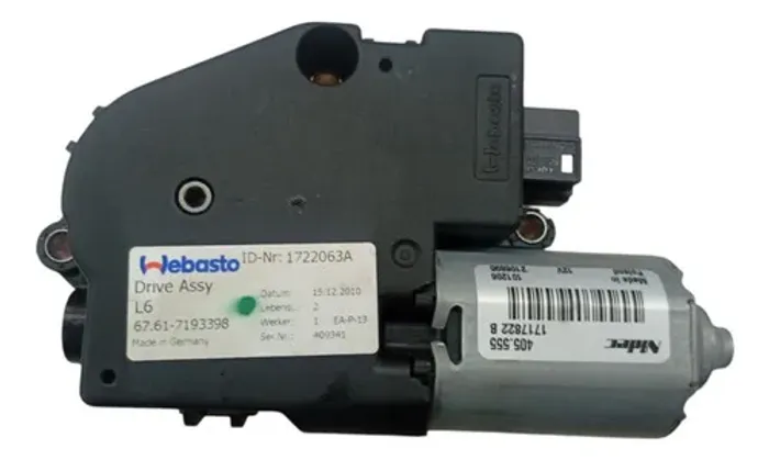 Motor de Teto Solar para BMW 750i ActiveHybrid 2011 2012