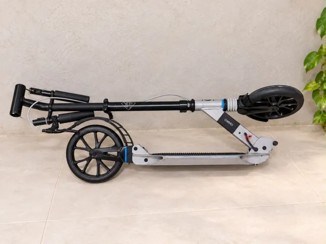 Patinete Oxelo Town 7XL Decathlon dobrável com dupla suspensão