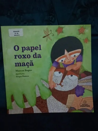 Livro: O papel roxo da maçã 