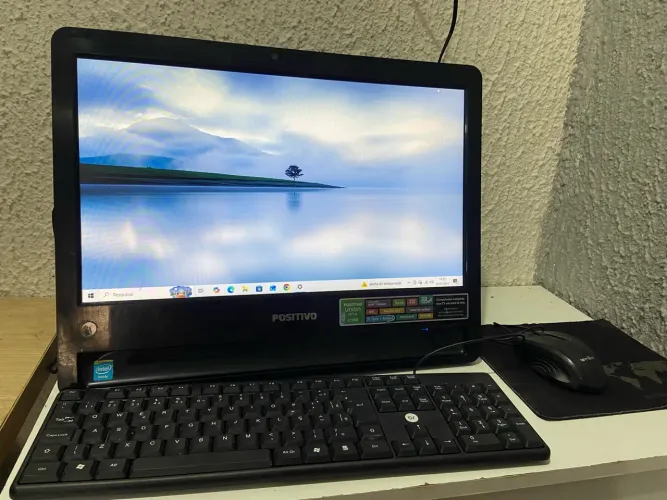 Computador All in One Positivo PCTV c/ TV, Tela 18.5" + Teclado e Mouse