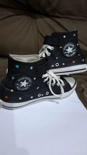 Tênis Infantil Converse Chuck Taylor All Star 1V Polka Dots