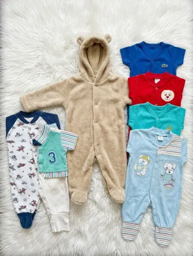 Lote roupa de bebê RN