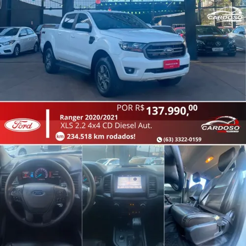 Ford Ranger XLS 2.2 4X4 CD Diesel Aut. 2021