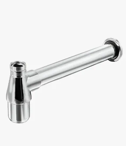 Sifão Cozinha Regulável 1.1/2X1.1/2 Tubo Saída 30cm Cromado Esteves