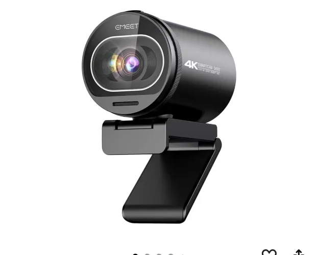 Webcam EMEET S600 4K 