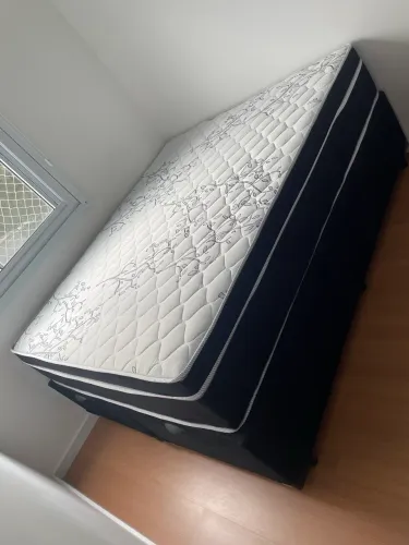 Cama Box Baú Queen Completa - Colchão + Box Baú $3200
