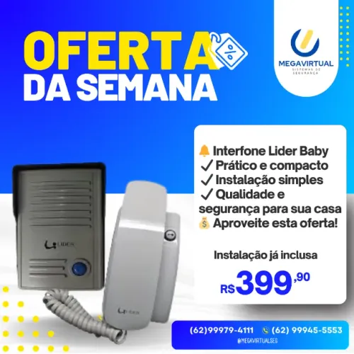 Interfone Lider Instalado