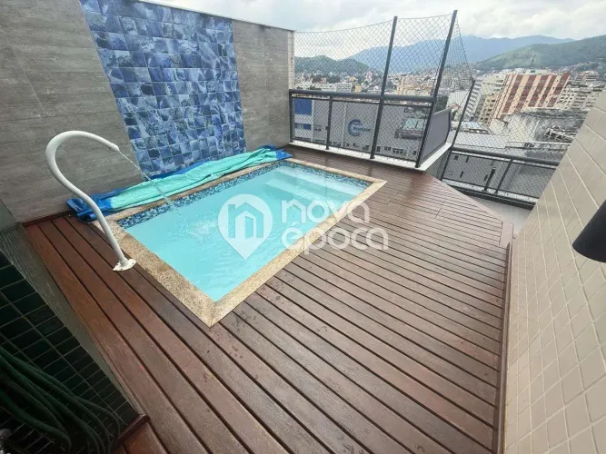 Méier | Cobertura 4 quartos, sendo 1 suite