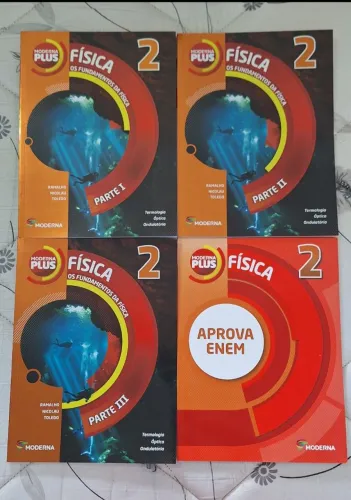 Kit de livros física moderna plus ensino médio 2